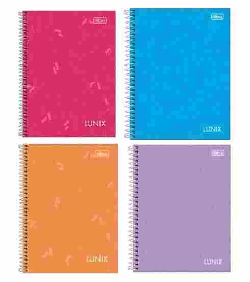 CADERNO C.D. 1X1 LUNIX